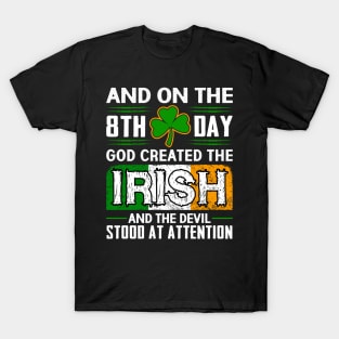 God Created The Irish T-Shirt